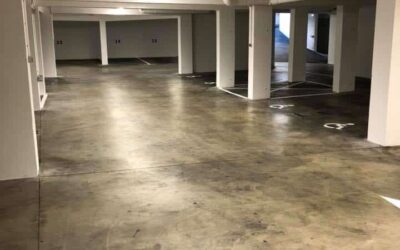 Rémise en état – Peinture d&rsquo;un parking en sous-sol à Caen