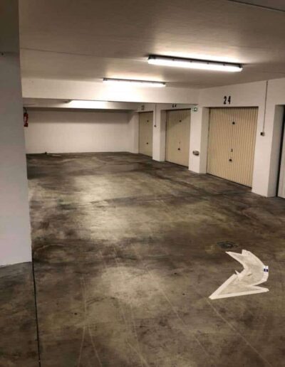 Peinture parking à Caen (Remise en était après incendie) - 2B Peinture