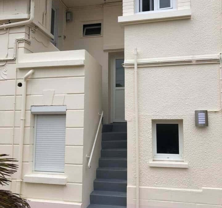 Ravalement de façades petit ensemble immoblier à Caen