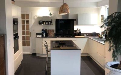 Peinture décorative d&rsquo;une cuisine et de l&rsquo;extension d&rsquo;une maison à Caen