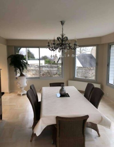 Peinture décorative de l'extension d'une maison à Caen - 2B Peinture