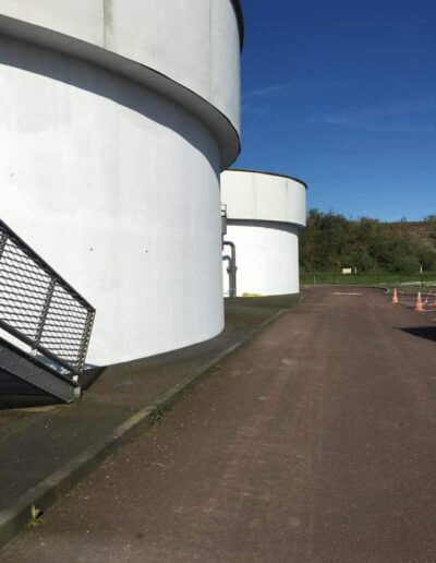 Ravalement station d'épuration de Caen - 2B Peinture