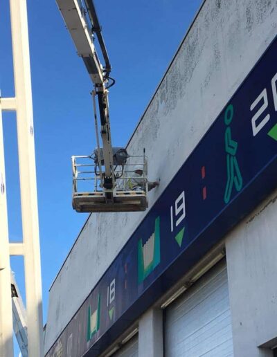 Ravalement station d'épuration de Caen - 2B Peinture