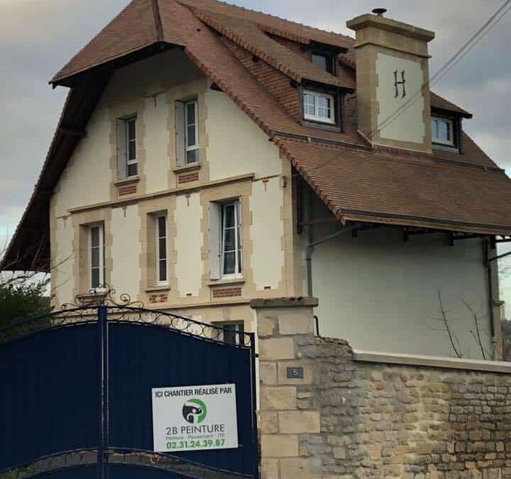 Ravalement d&rsquo;une très grande et belle maison à Colombelles