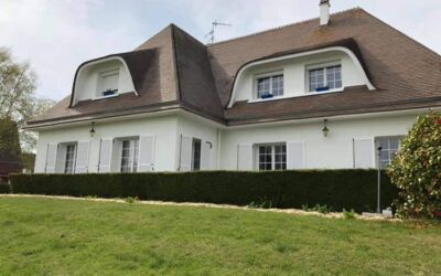 Ravalement d&rsquo;une belle maison à Ifs (Caen)