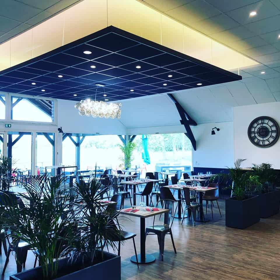 Décoration intérieure (peinture) pour le restaurant du GOLF de Caen