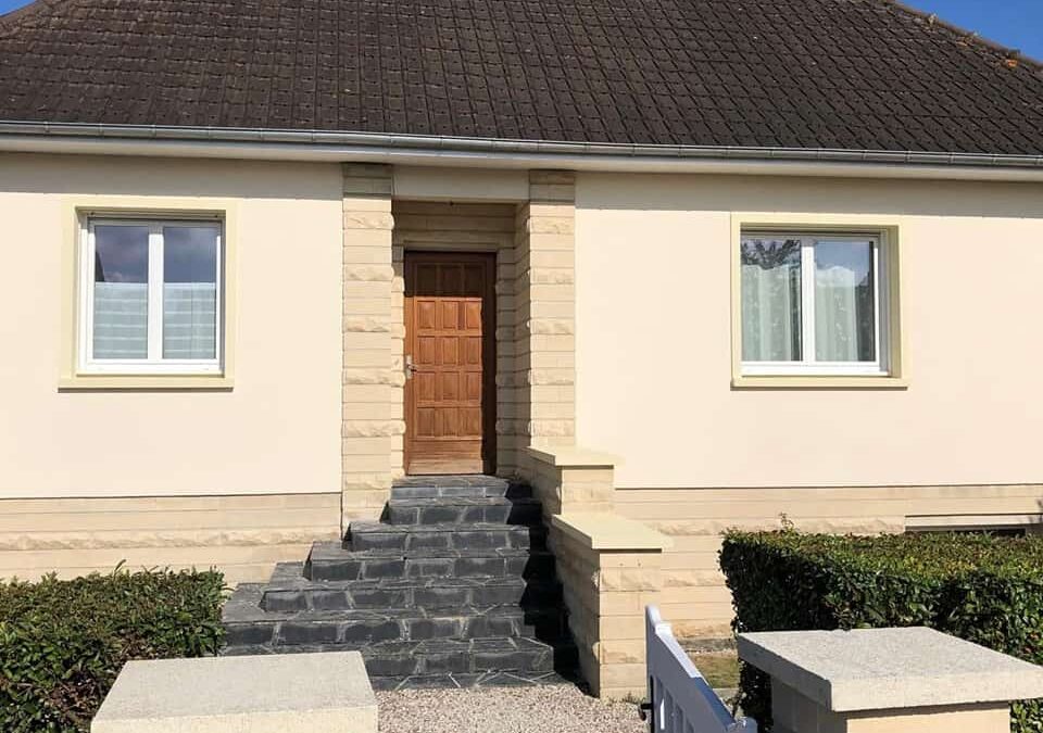 Ravalement d&rsquo;une maison à Caen Ouest