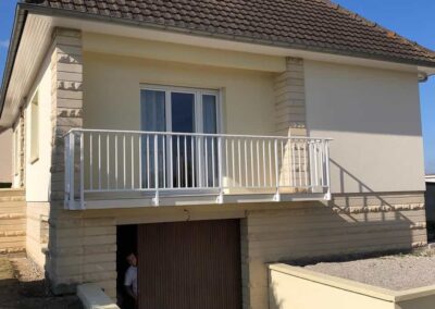 Ravalement d'une maison à Caen Ouest - Après travaux - 2B Peinture