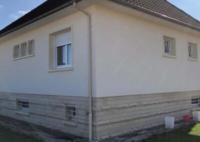 Ravalement d'une maison à Caen Ouest - Après travaux - 2B Peinture