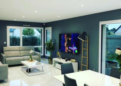 Peinture intérieure d'une maison à Bieville-Beuville (Caen Nord) - 2B Peinture