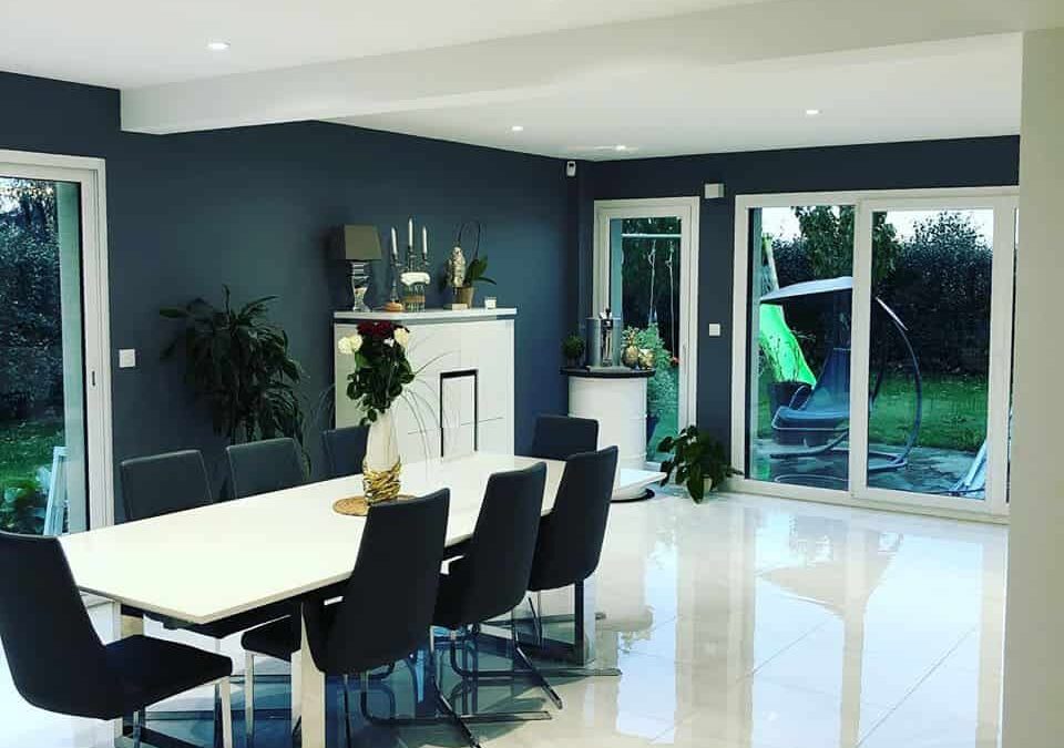 Peinture intérieure d&rsquo;une maison à Bieville-Beuville (Caen Nord)