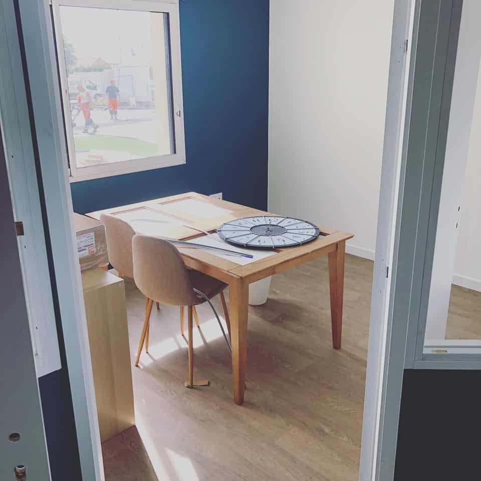 Peinture intérieure et revêtements de sols pour une crèche au sud de Caen