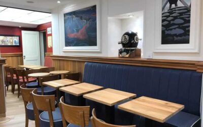 Ravalement de la façade et peinture décorative à Port en Bessin