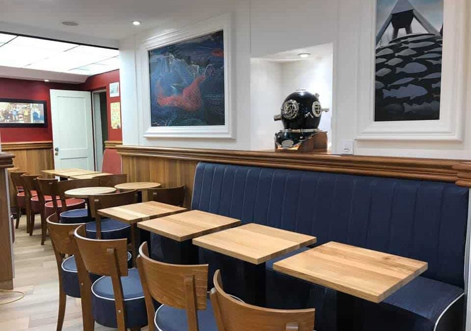 Ravalement de la façade et peinture décorative à Port en Bessin