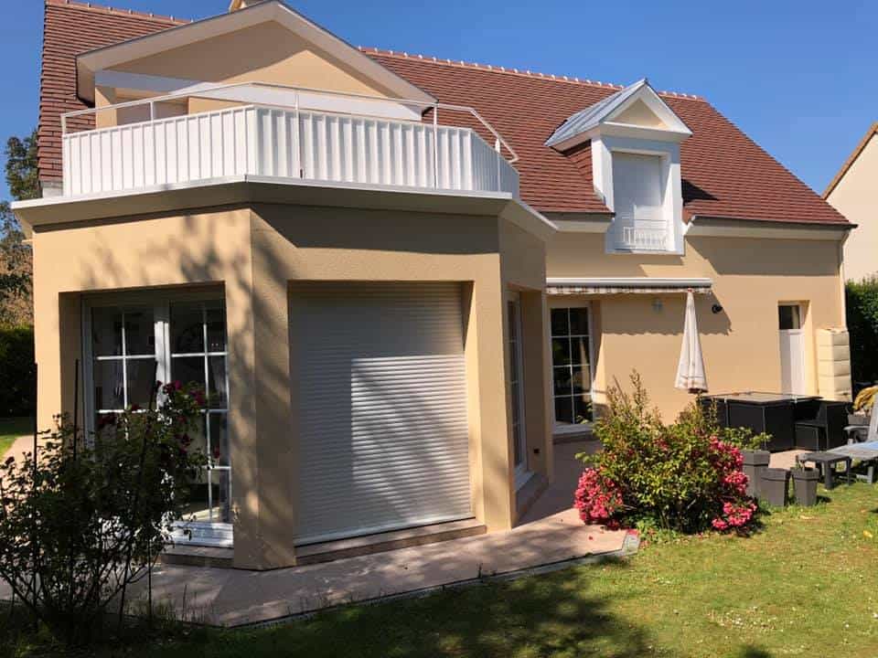 Ravalement d'une maison en Normandie