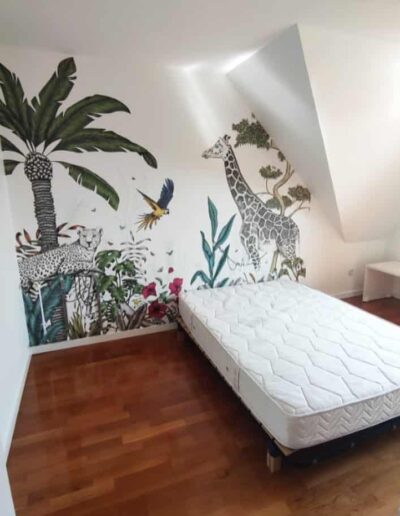 Jolie décoration murale pour chambre d'enfant - 2b peinture