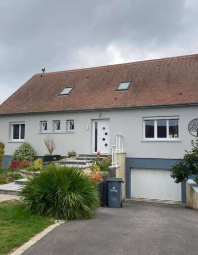 Ravalement avec réparation murale d'une maison près de Caen, 14 - 2B Peinture