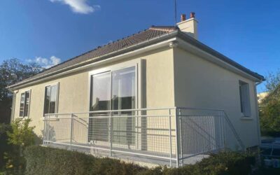 Ravalement et peinture extérieure pour cette maison à Ifs (14)