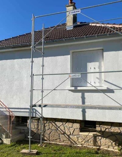 Ravalement et peinture extérieure pour cette maison à Ifs (14) - 2B Peinture