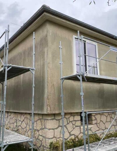 Ravalement et peinture extérieure pour cette maison à Ifs (14) - 2B Peinture