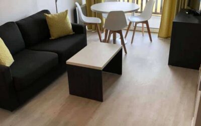 Revêtement de sol dans une résidences de vacances à Cabourg (14)