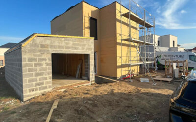 Isolation Thermique par l’extérieur sur fibre de bois à Biéville Beuville