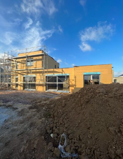 Isolation Thermique par l’extérieur sur fibre de bois à Biéville Beuville