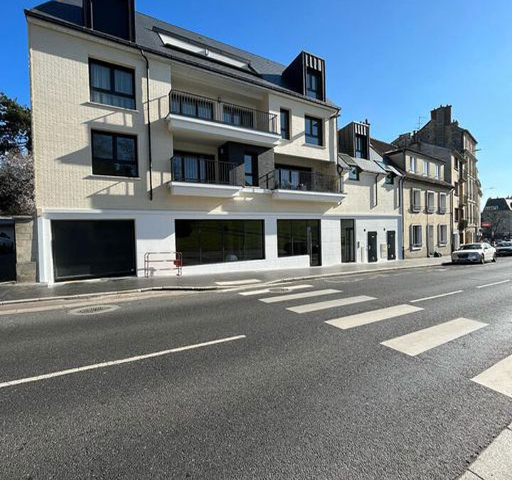 Ravalement d’un immeuble au Vaugueux à Caen