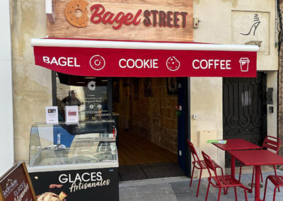 Peinture intérieur Bagel Street à Caen - 2b Peinture