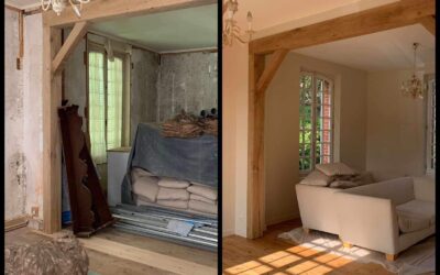 Peinture intérieur et parquet pour une belle maison à Houlgate