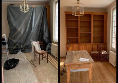 Peinture intérieur et parquet pour une belle maison à Houlgate - 2b peinture