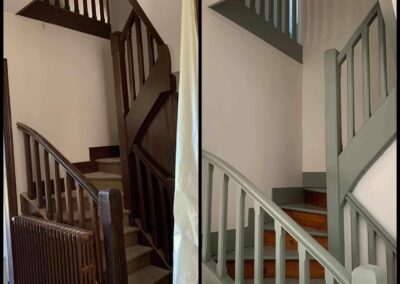 Peinture intérieur et parquet pour une belle maison à Houlgate - 2b peinture