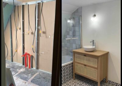 Peinture intérieur et parquet pour une belle maison à Houlgate - 2b peinture