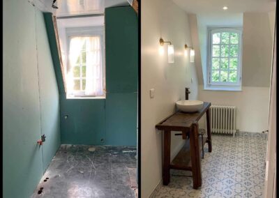 Peinture intérieur et parquet pour une belle maison à Houlgate - 2b peinture