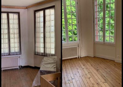 Peinture intérieur et parquet pour une belle maison à Houlgate - 2b peinture