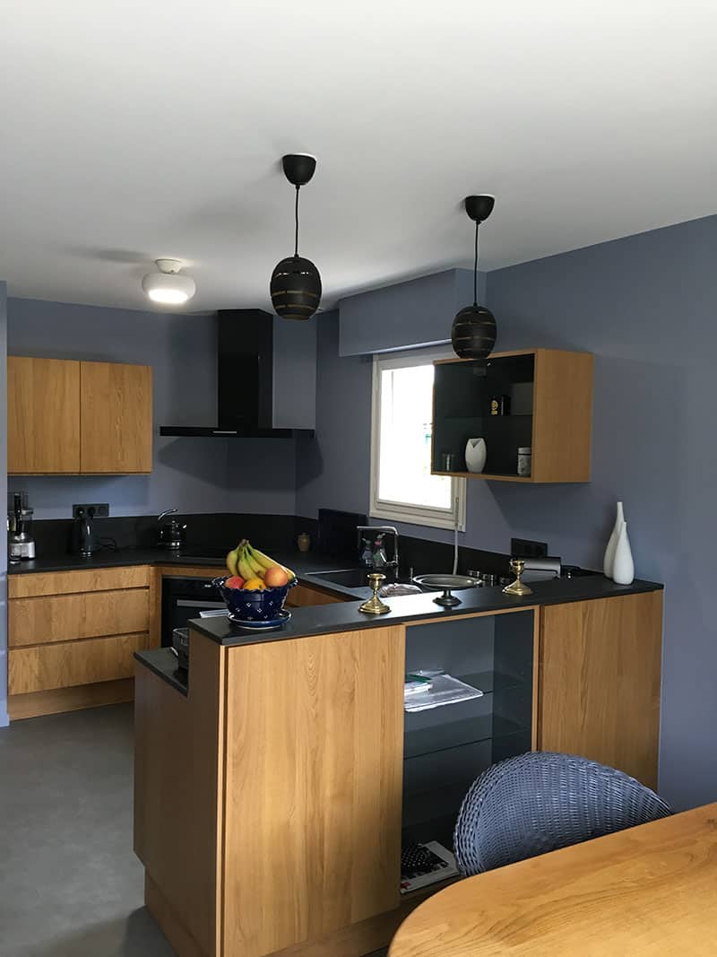 peinture cuisine maison à Caen - Décoration d'intérieur